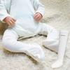 Edenswear Zinc-Infused Long Tube Socks for Babies with Eczema - Wet Wrap Therapy (18 Months,White) view 2