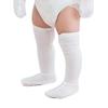 Edenswear Zinc-Infused Long Tube Socks for Babies with Eczema - Wet Wrap Therapy (18 Months,White) view 3