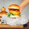 KALLORY 120sheets Retro Food Wrap Greaseproof Sandwich for Burgers Fries Snacks Daily Use Baking Wrap for Parties Gatherings view 4