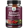 Advanced Kidney Support Supplement - Kidney Cleanse Detox & Repair Cranberry Extract Capsules with Uva Ursi, Stinging Nettle & Astragalus for Kidney health - Urinary Tract Health - 60 Caps view 1