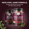 Advanced Kidney Support Supplement - Kidney Cleanse Detox & Repair Cranberry Extract Capsules with Uva Ursi, Stinging Nettle & Astragalus for Kidney health - Urinary Tract Health - 60 Caps view 4