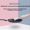 BeyondNice Natural Coir Dish Brush with Handle, Scrub Brush for Cleaning Kitchen and Washing Dishes, for Sink, Pots, Pans, Cleaning Brushes Tools (Multicolor,4) view 4