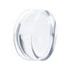 8X Dome Magnifier, Acrylic Optical Magnifier Desk Reading Loupe, Portable Reading Magnifying Glass Reading Aid Half Ball Lens Magnifier Map Magnifying Mirror for Reading Newspaper view 2