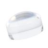 8X Dome Magnifier, Acrylic Optical Magnifier Desk Reading Loupe, Portable Reading Magnifying Glass Reading Aid Half Ball Lens Magnifier Map Magnifying Mirror for Reading Newspaper view 4