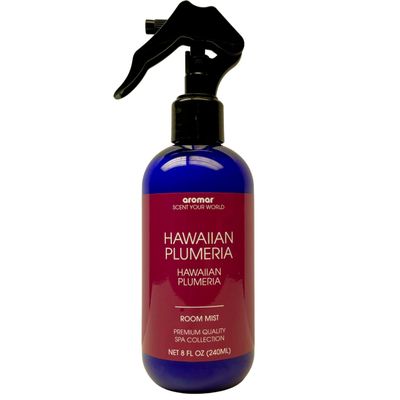 Aromar Essential Room Mist and Fabric Spray with Natural Freshener Aromatherapy for a Fresh and Rejuvenated Home 8 oz Hawaiian Plumeria