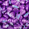 90 Pcs Purple Candy Hershey's Kisses Milk Chocolate view 1