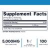 Type Zero L-Glutamine Powder (500G) 3-Month Supply Pure L-Glutamine Supplement - Vegan, Gluten Free, No Fillers view 2