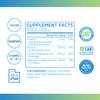 Zhou Calcium Greens - Calcium Supplements for Women & Men, Bone Strength Support Supplement with Vitamin D3, Bone Support with Algae & Vitamin K2 & D, Plant Based - 120 Tablets view 2