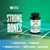 Zhou Calcium Greens - Calcium Supplements for Women & Men, Bone Strength Support Supplement with Vitamin D3, Bone Support with Algae & Vitamin K2 & D, Plant Based - 120 Tablets view 3