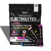 Zeal Naturals Enhanced Electrolyte Powder Stick Packs (Variety Pack - 20 Packets) Sugar Free + BCAA B-Vitamins & Pink Himalayan Salt - Keto Electrolytes, Hydration Powder view 1