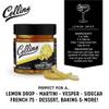 Collins Lemon Twist in Syrup, Popular Cocktail Garnishes for Drinks, Skinny Margaritas, Martinis, Lemon Drops, Whiskey Sours, Old Fashioned, Mocktails, Perfect for Desserts, Baking Supplies, 10.9 oz view 3