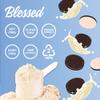BLESSED Vegan Protein Powder - Plant Based Protein Powder Meal Replacement Protein Shake, 23g of Pea Protein Powder, Dairy Free, Gluten Free, Soy Free, No Sugar Added, 30 Servings (Cookies & Cream) view 3
