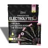 Enhanced Electrolyte Powder Stick Packs (Lemon Berry | 20 Packets) w/ 0 Sugar +BCAAs +B-Vitamins Electrolyte Supplement w Potassium Zinc & Magnesium for Hydration - Keto Electrolytes view 1