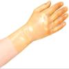 Rubber Short Latex Mixed Toes Wrist Gloves,Transparent,S-Wrist Around-16cm view 3