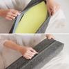 BOMATY Custom Bed Wedge for Bed Sofa, Thick Soft Bed Gap Filler Washable Long Bed Mattress Extender, Bed Sofa Wall Gap Filler for Single Double King Bed view 3