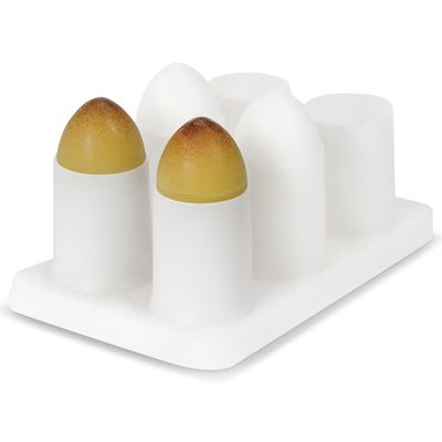 Hoxycom Suppository Molds Kit - Made in France, 3 Sizes (1ml, 2ml, 3ml), Reusable Suppositories Mold - 4 Trays