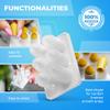 Hoxycom Suppository Molds Kit - Made in France, 3 Sizes (1ml, 2ml, 3ml), Reusable Suppositories Mold - 4 Trays view 2
