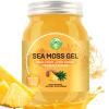 18.5OZ Sea Moss Gel, Raw Flavored Irish Seamoss Gel Immune and Digestive Support Vitamin Mineral Supplements, Pineapple view 1