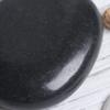 Ciieeo Volcanic Massage Stones Natural Basalt Hot Stone Spa Therapy Set 3.54X2.75X0.98In Smooth Convex Side for Skin Care and Relaxation view 3