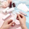 BENECREAT 50 Pack White Lipstick Case 0.8x0.8x3.4 Inch Paper Essential Oil Packaging Box, Lip Gloss Packaging Box for Lipstick Bottle Packaging Gift Makeup Tube Storage view 3
