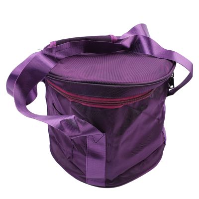 VGEBY Crystal Singing Bowl Storage Bag, Portable with 2 External Pockets Carrying Case for 12-inch Bowl for Meditation Yoga Healing Travel