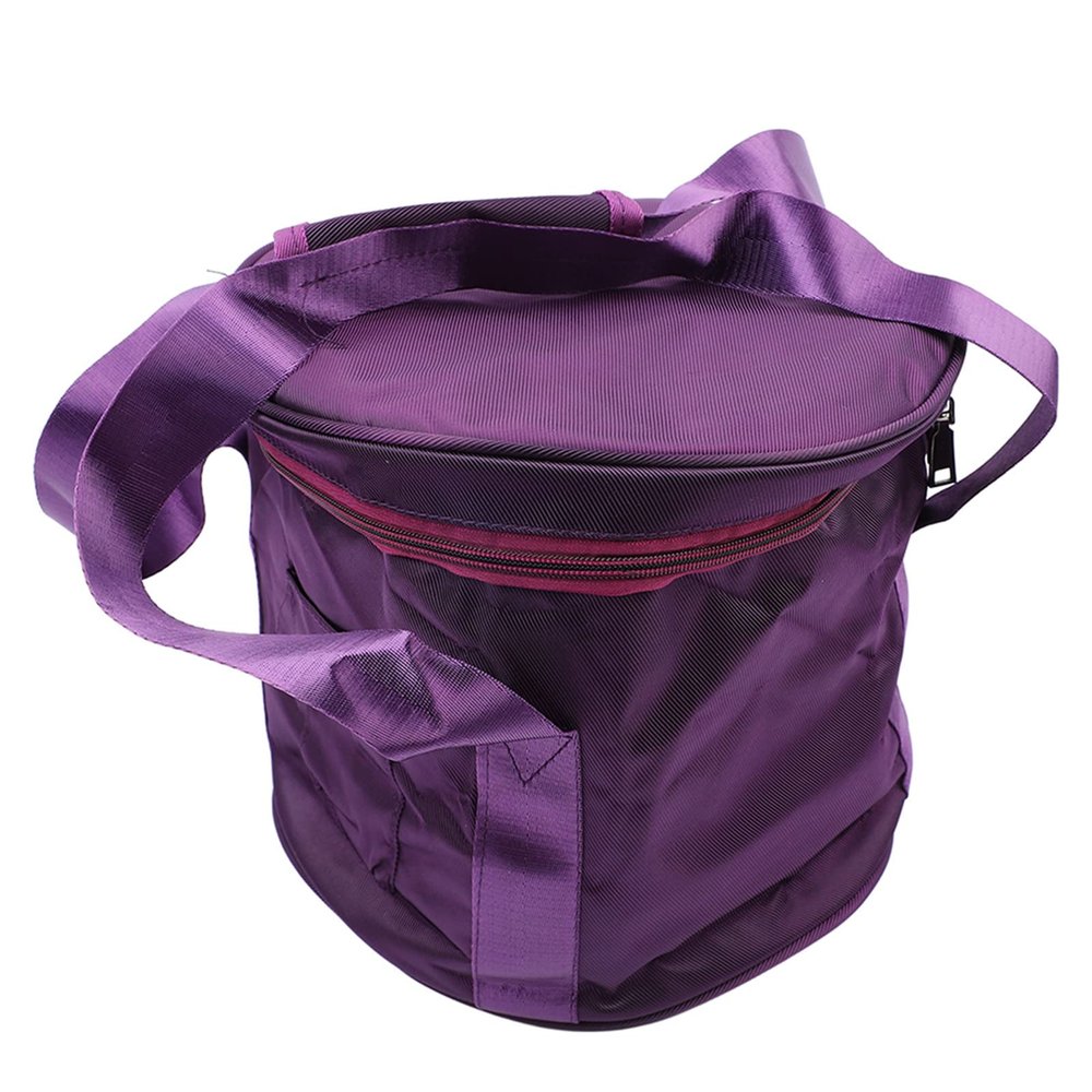 VGEBY Crystal Singing Bowl Storage Bag, Portable with 2 External Pockets Carrying Case for 12-inch Bowl for Meditation Yoga Healing Travel