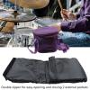 VGEBY Crystal Singing Bowl Storage Bag, Portable with 2 External Pockets Carrying Case for 12-inch Bowl for Meditation Yoga Healing Travel view 3