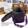 VGEBY Crystal Singing Bowl Storage Bag, Portable with 2 External Pockets Carrying Case for 12-inch Bowl for Meditation Yoga Healing Travel view 4