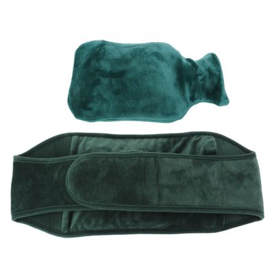 1000ml Hot Water Bottle, Hot Cold Therapies Hot Water Bottles Hot Water Bag with Waist Cover for Neck, Back, Shoulder Waist Warm
