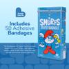 BioSwiss Bandages, The Smurfs Shaped Self Adhesive Bandage, Latex Free Sterile Wound Care, Fun First Aid Kit Supplies for Kids and Adults, 50 Count view 2