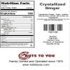 1LB Dried Crystallized Ginger Slices by Nuts To You | Sweet & Spicy Dried Fruit for Snacking & Adding view 2