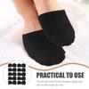 10 Pairs Black Cotton Half Socks for Women High Heel Invisible Sock Breathable Forefoot Pads Ball of Foot Cushions for Women view 2