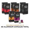Peet's Coffee, Dark Roast Espresso Capsules Variety Pack, Compatible with Nespresso Original Machine - Intensity 8-11, 80 Count (8 Boxes of 10 Espresso Capsules) view 2