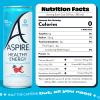 ASPIRE Fruit Punch, Healthy Energy Drink 80mg Natural Caffeine, Zero Sugar No Carbs Keto Friendly, 12 Pack Green Tea Sugar Free Drink Low Caffeine Zero Calorie view 2