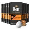 Peet's Coffee, Medium Roast Espresso Capsules, Compatible with Nespresso Original Machine - Caramel, 100 Count (10 Boxes of 10 Espresso Capsules) view 1