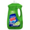 Ajax Ultra Liquid Dish Soap Vinegar and Lime Scent, Sparkling Clean Dishes, 90 fl oz Bottle view 1