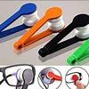 5 Pcs Mini Sunglasses Eyeglass Microfiber Cleaner Soft Brush Cleaning Tool Mini (Random Color) view 3