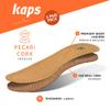 3 Pair Pack Shoe Insoles Made of Vegetable Tanned Sheepskin Leather and Natural Cork, Elegant and Comfortable, Kaps Pecari Cork Set (Women / 6 US / 37 EUR) view 3