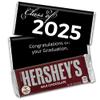 12 Black Graduation Candy Party Favors Class of 2025 Wrapped Chocolate Bars by Just Candy - No Assembly Required view 1