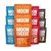 Moon Cheese Bites Bundle, Cheddar, White Cheddar, Gouda & Get Pepper Jacked, 2-Ounce, 12-Pack, Lunch or Snack view 1