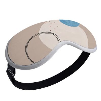 BINOXY Heated Massage Eye Mask,3D Contoured Eye Massager for Dry Eyes with 3 Heat Settings,USB Warm Eye Compress for Sleep,Dry Eyes, Tired Eyes,MGD (Color : F, Size : 21 * 9cm)