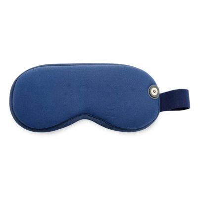 BINOXY Electric Warm Eye Compress for Dry Eyes, USB Eyes Heating Pad to Relieve MGD, Blepharitis, Sinus, Stye Or Chalazion, Hot Therapy Sleep Mask for Eyes (Color : Dark Blue, Size : 20 * 9cm)