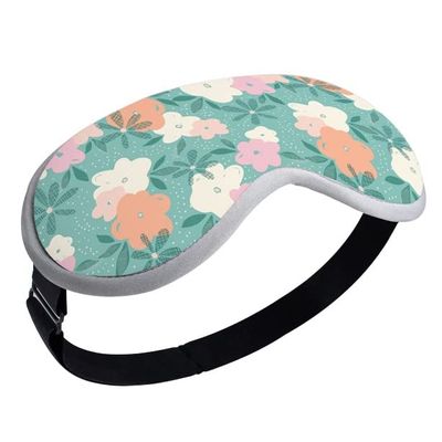BINOXY Heated Massage Eye Mask,3D Contoured Eye Massager for Dry Eyes with 3 Heat Settings,USB Warm Eye Compress for Sleep,Dry Eyes, Tired Eyes,MGD (Color : G, Size : 21 * 9cm)