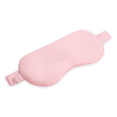 BINOXY Silk Heated Eye Mask for Dry Eyes USB Steam Warm Compress for Puffy Eyes Adjustable Temp Sleep Eye Mask for Dry Eye, Chalazion, Blepharitis, Stye (Color : Pink, Size : 23 * 10.5cm)