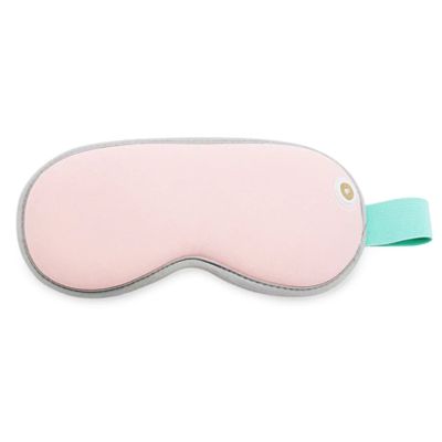BINOXY Electric Warm Eye Compress for Dry Eyes, USB Eyes Heating Pad to Relieve MGD, Blepharitis, Sinus, Stye Or Chalazion, Hot Therapy Sleep Mask for Eyes (Color : Pink, Size : 20 * 9cm)