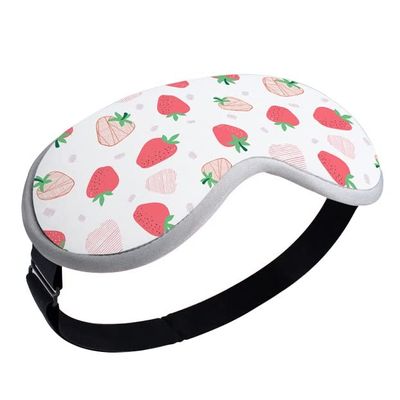 BINOXY Heated Eye Mask, USB Steam Warm Compress for Puffy Eyes, Warm Therapeutic Treatment for Dry Eye, Chalazion, Blepharitis, Stye (Color : E, Size : 21 * 9cm)