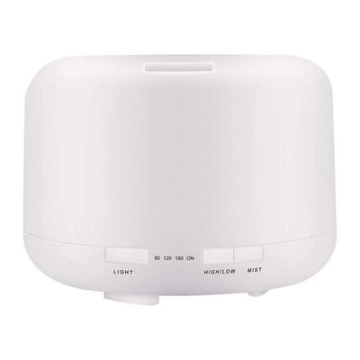 500ml Ultra Aroma Diffuser with Continuous Aromatherapy Whisper-Quiet 2 Mist Outputs BPA Free Waterless Auto Shut-Off 7 Color Light Aromatherapy Diffuser