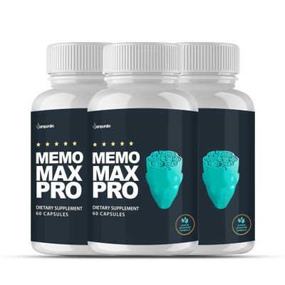Memo Max Pro Advanced Formula Supplement 3 Packs 90 Days Supply