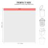 3Rolls Drawstring Small Trash Bags,4 Gallon Thicken Drawstring Small Garbage Bags for Kitchen,Bathroom,Bedroom,Home,Office Trash Cans60 Counts (White) view 2