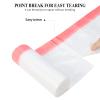 3Rolls Drawstring Small Trash Bags,4 Gallon Thicken Drawstring Small Garbage Bags for Kitchen,Bathroom,Bedroom,Home,Office Trash Cans60 Counts (White) view 3
